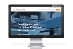 HDS portfolio cdr systems website design